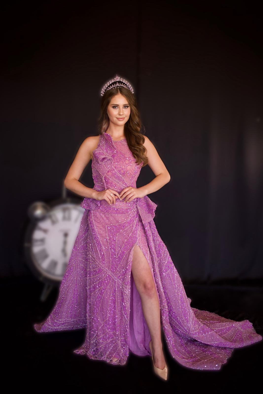 Lavender Elbise