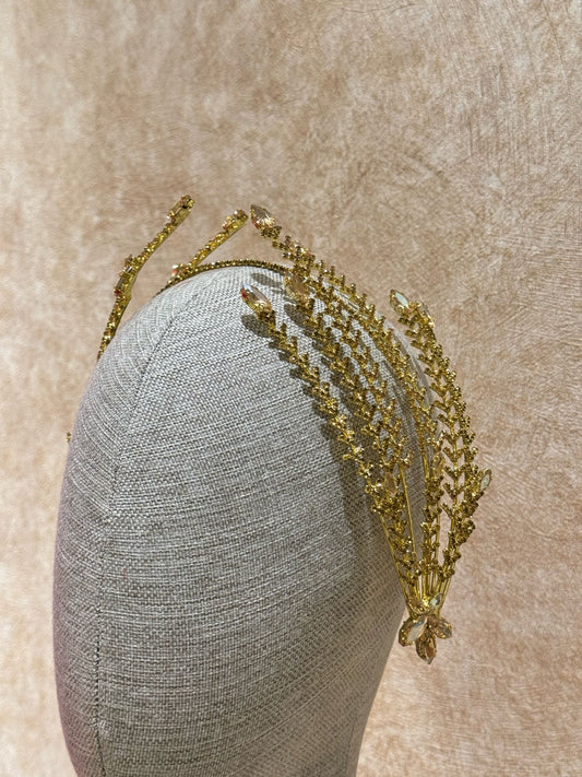 Glam Gold Taç