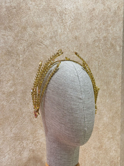 Glam Gold Taç